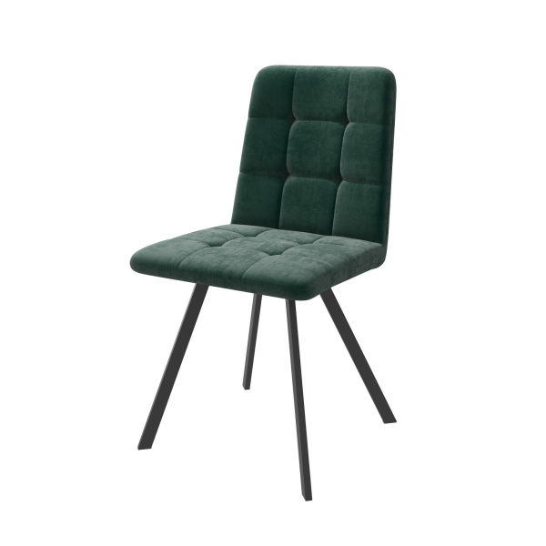 Стул ROMMY GREEN BRANDY 10 BK